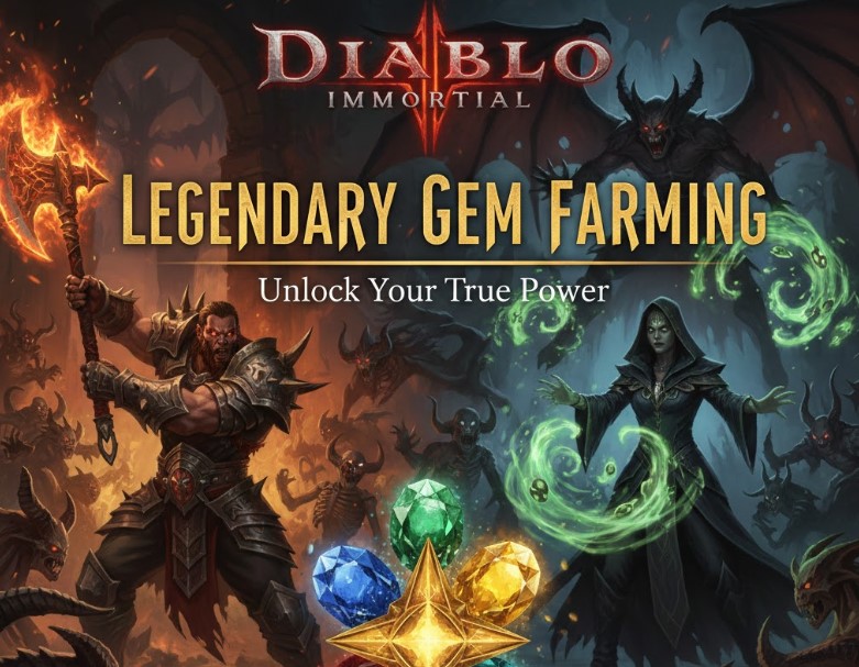 Mastering the Art of Diablo Immortal Legendary Gem Farming